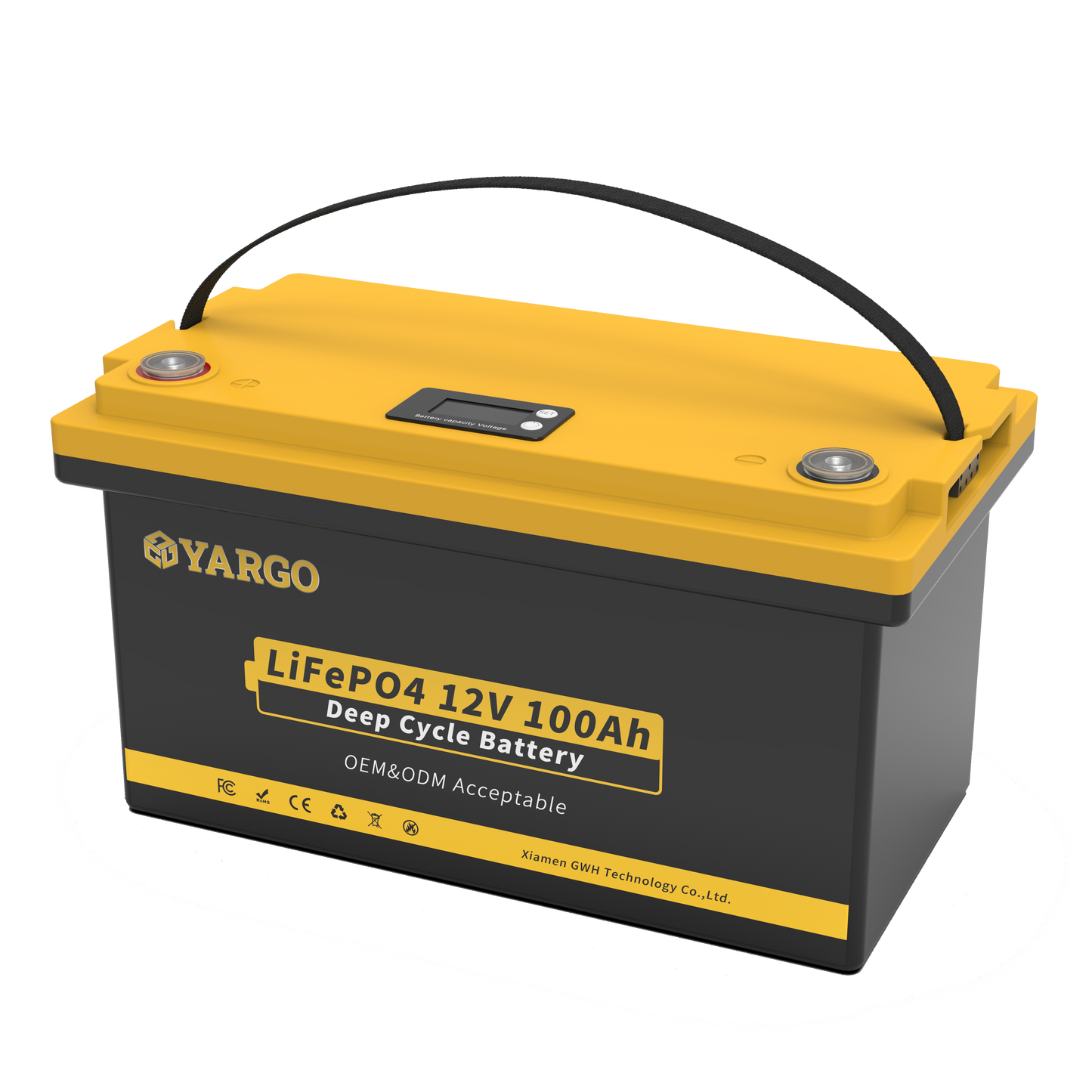 Wholesale OEM 12V 100Ah Lifepo4 Deep Cycle battery Lithium Ion Battery Automotive grade A+ Battery for Solar Power System Customizable