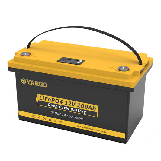 Wholesale OEM 12V 100Ah Lifepo4 Deep Cycle battery Lithium Ion Battery Automotive grade A+ Battery for Solar Power System Customizable