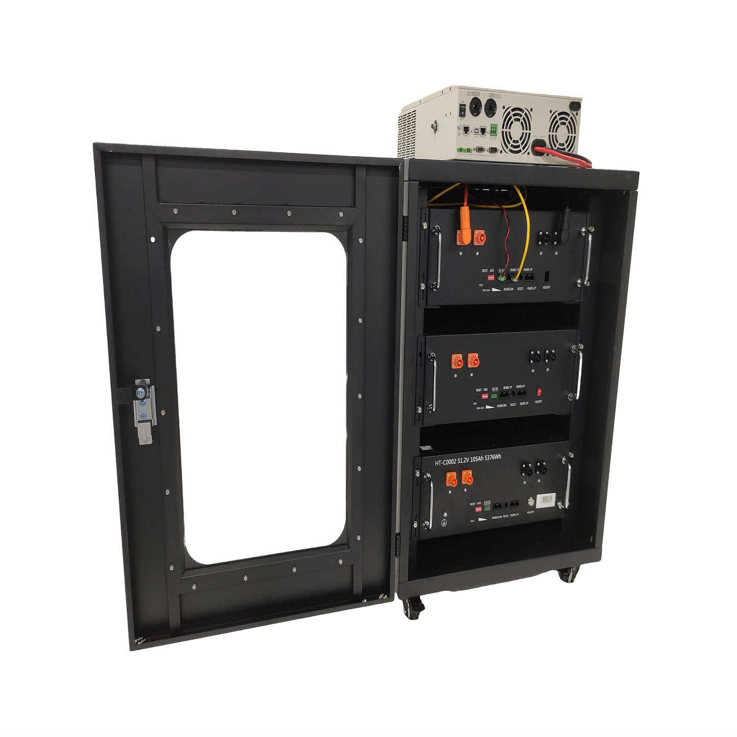 Wholesale OEM Yargo 48V 100ah Rack mounted lifepo4 battery pack lithium ion battery 51.2v 100Ah 200Ah 2.5kw 5kw 10kw solar systems Customizable 4