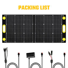 TogoPower 100W Portable Solar Panel for Portable Power Stations