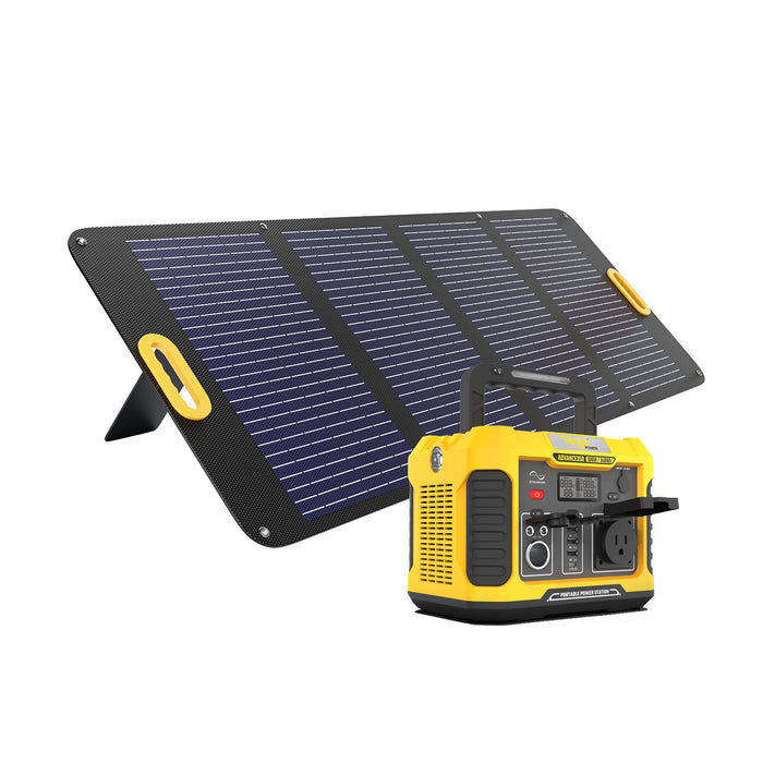 Yargopower portable solar panel and power station